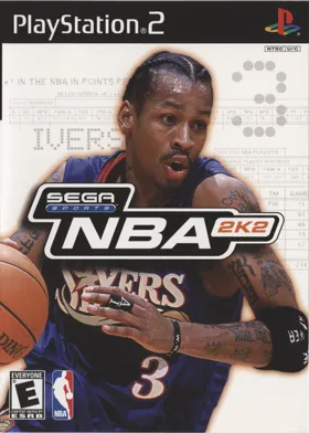 NBA 2K2 box cover front